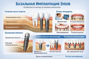 Имплантация всех зубов: современные подходы в стоматологии и особенности базальной имплантации